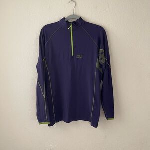 Jack wolfeskin mens performance long sleeve